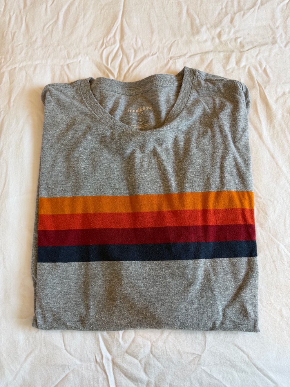 Goodfellow & Co Gray Crew Neck T-Shirt
